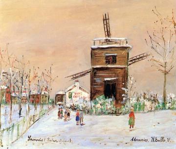 Sannois (Seine-et-Oise) Artwork by Maurice Utrillo