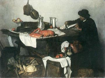 Matteostilleben Artwork by Carl Eduard Schuch