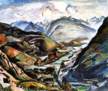 Le Jura Artwork by Emile-othon Friesz