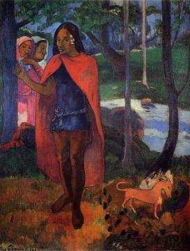 The Magician of Hivaoa Artwork by Paul Gauguin