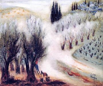 Springtime In Galilee Artwork by Reuven Rubin