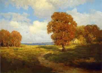 Glimpse of the Sea, Long Island Artwork by Julian Onderdonk