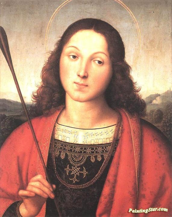 St Sebastian Artwork by Raphael