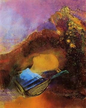 Orpheus Artwork by Odilon Redon