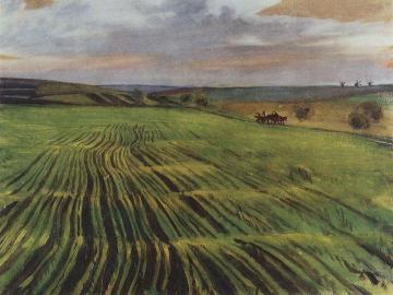 Autumn Crops Artwork by Zinaida Serebriakova