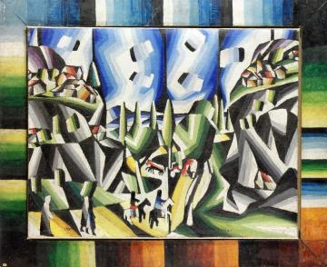 The Chase Artwork by Arthur Segal