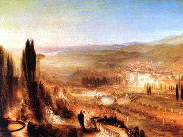 Cicero at his Villa Artwork by Joseph Mallord William Turner