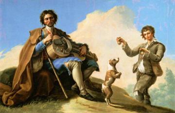 The Blind Singer Artwork by Ramon Bayeu y Subias