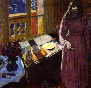 The Bowl of Milk Artwork by Pierre Bonnard