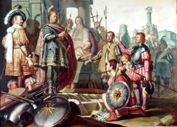 History Painting Artwork by Rembrandt van Rijn