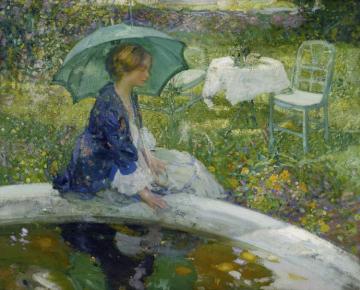 The Pool Artwork by Richard Edward Miller