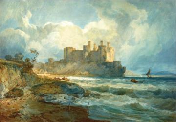 Conway Castle, North Wales Artwork by Joseph Mallord William Turner