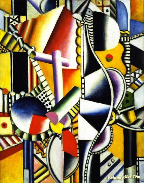 Propellers Artwork by Fernand Léger
