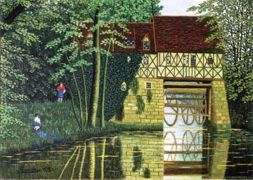 The Mill Artwork by Camille Bombois