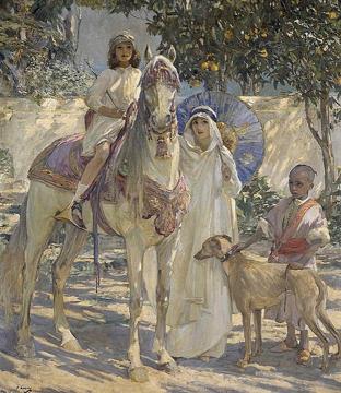 In Morocco Artwork by Sir John Lavery