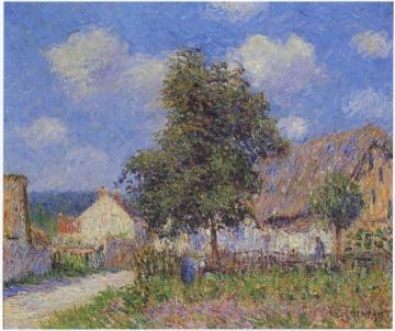 Small Farm at Vaudreuil Artwork by Gustave Loiseau
