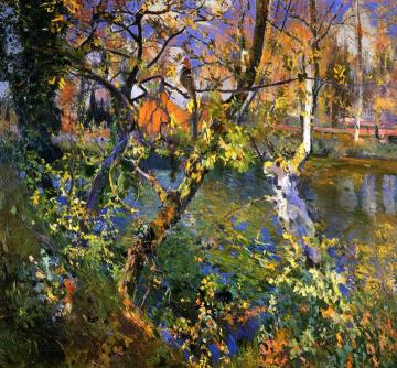 Waters Of Moguda Artwork by Joaquin Mir Trinxet