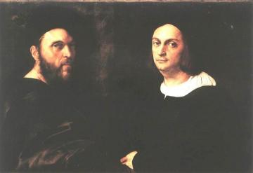 Double Portrait Artwork by Raphael