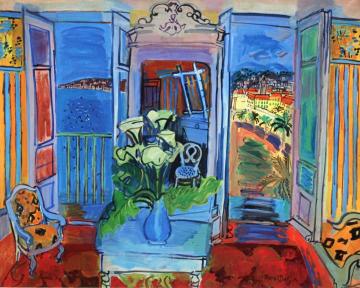 Interior With Open Window Artwork by Raoul Dufy