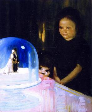 The Wedding Cake Artwork by George Benjamin Luks