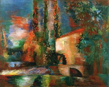 Windmill Artwork by Jean Dufy