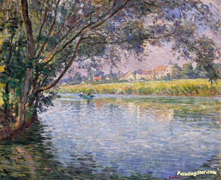 On the Banks of the Marne Artwork by Henri Lebasque