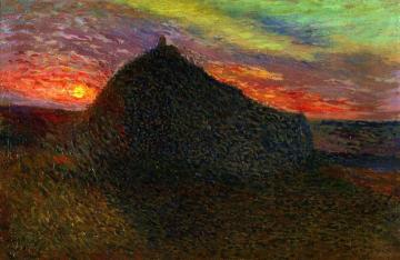 Haystack Artwork by Henri Martin