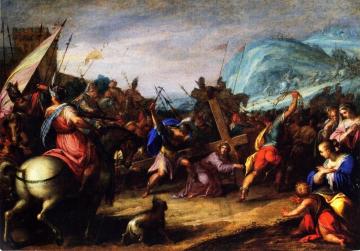 The Carrying of the Cross Artwork by Hans von Aachen