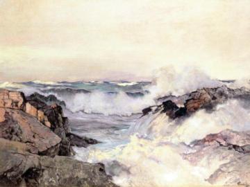 Evening Tide Artwork by Frederick Judd Waugh