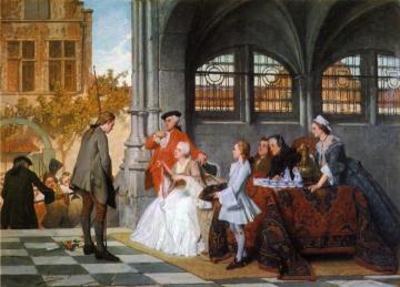 The Archers' Prize Winner Artwork by Auguste Serrure