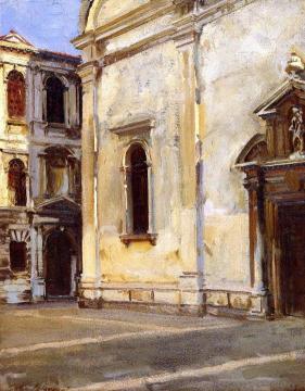 Santa Maria Del Carmelo And Scuola Grande Dei Carmini Artwork by John Singer Sargent