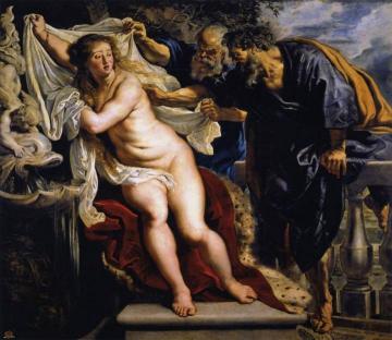 Susanna and the Elders Artwork by Peter Paul Rubens