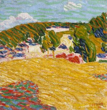 Field of Corn, Pont Aven Artwork by Roderic OConnor
