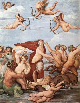 The Triumph of Galatea Artwork by Raphael