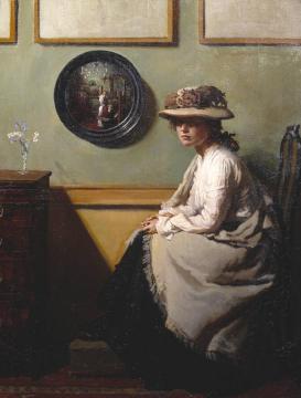 The Mirror Artwork by Sir William Orpen