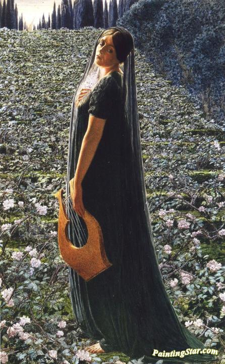 Elysean Fields Artwork by Carlos Schwabe