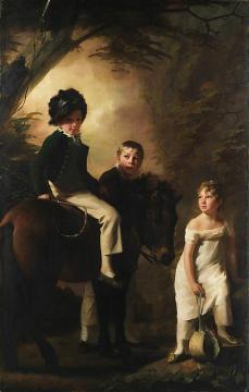 The Drummond Children Artwork by Henry Raeburn