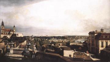Vienna, Panorama from Palais Kaunitz Artwork by Bernardo Bellotto