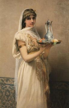 Maid Servant Artwork by Jules Joseph Lefebvre