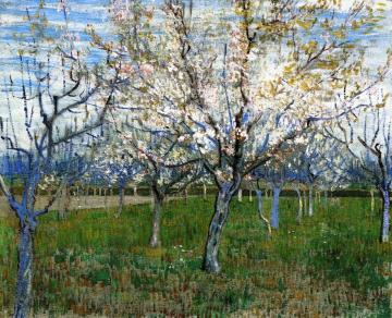 The Pink Orchard Artwork by Vincent Van Gogh