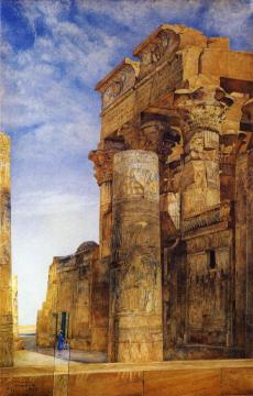 Kom Ombo Artwork by Henry Roderick Newman