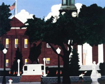 West Chester Court House Artwork by Horace Pippin