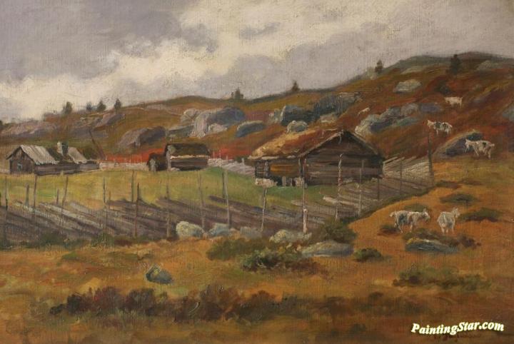 Seterlandskap Artwork by Andreas Singdahlsen