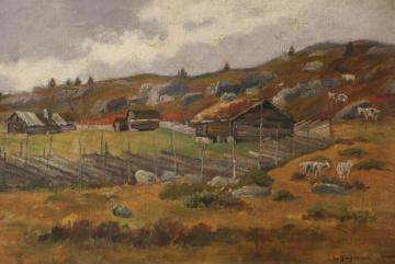 Seterlandskap Artwork by Andreas Singdahlsen