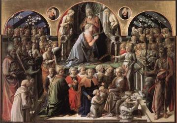Coronation Of The Virgin Artwork by Fra Filippo Lippi