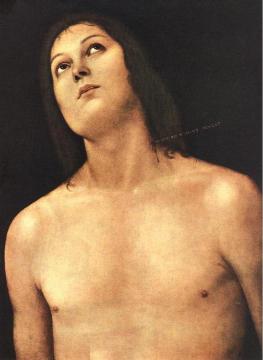 Bust Of St. Sebastian Artwork by Pietro Perugino