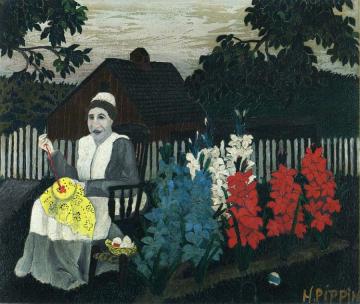 Victory Garden Artwork by Horace Pippin