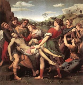 The Entombment Artwork by Raphael