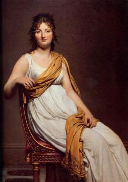 Madame Raymond de Verninac Artwork by Jacques Louis David