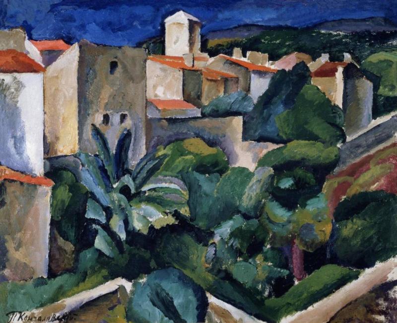 Cassis, 1913 Artwork by Pyotr Konchalovsky